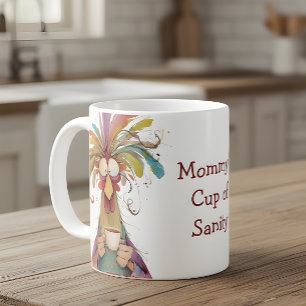 Café Taza de la Cordura de Mamá, divertido regalo para 