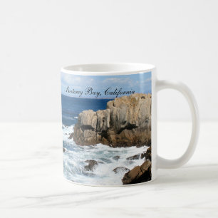 Café Taza de la costa de la bahía de Monterey