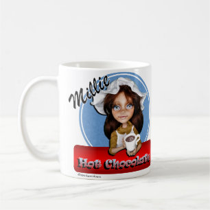 Café Taza de la criada de la leche de Millie