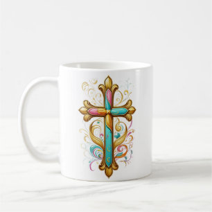 Café Taza de la Cruz de la Fe