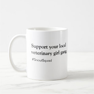 Café Taza de la cuadrilla del chica