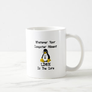 Café Taza de la curación de Linux