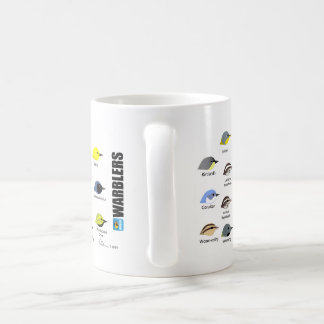 Café taza de la curruca de 15oz BirdFace