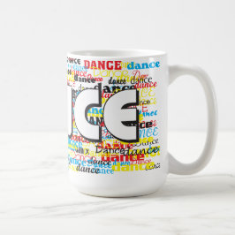 Café Taza de la danza de la danza