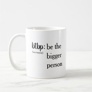 Café Taza de la definición de BTBP