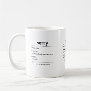Café taza de la definición de frase canadiense común so