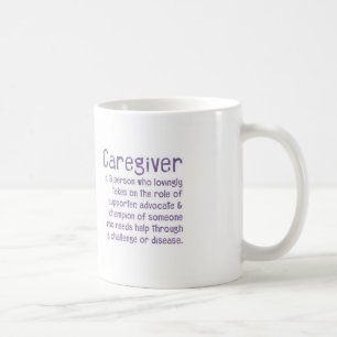 Café Taza de la definición del cuidador