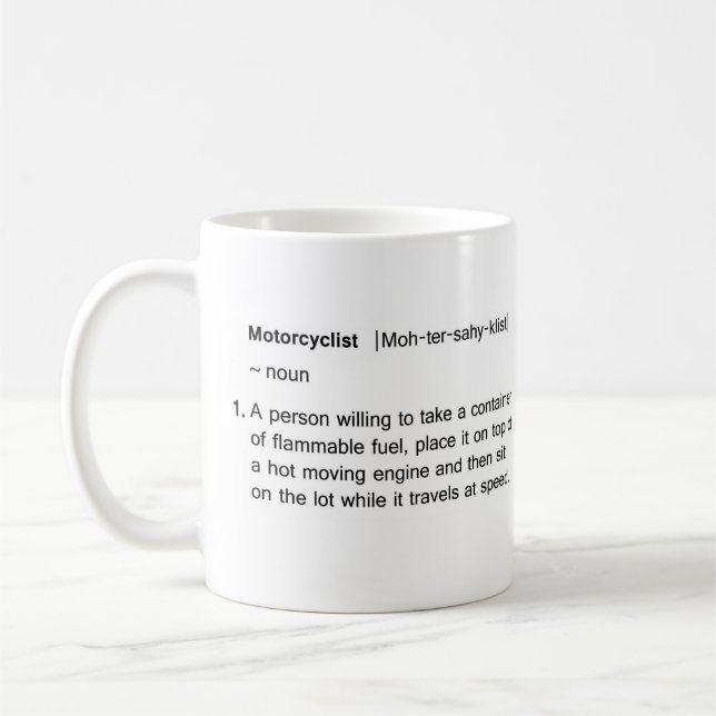 Café Taza de la definición del "diccionario" del (Izquierda)