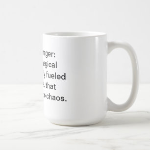 Café Taza de la definición del director de escena
