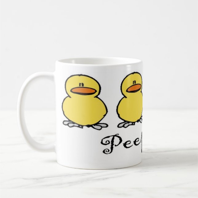 Café taza de la demostración de pío (Izquierda)