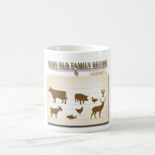 Café Taza de la dieta de Paleo