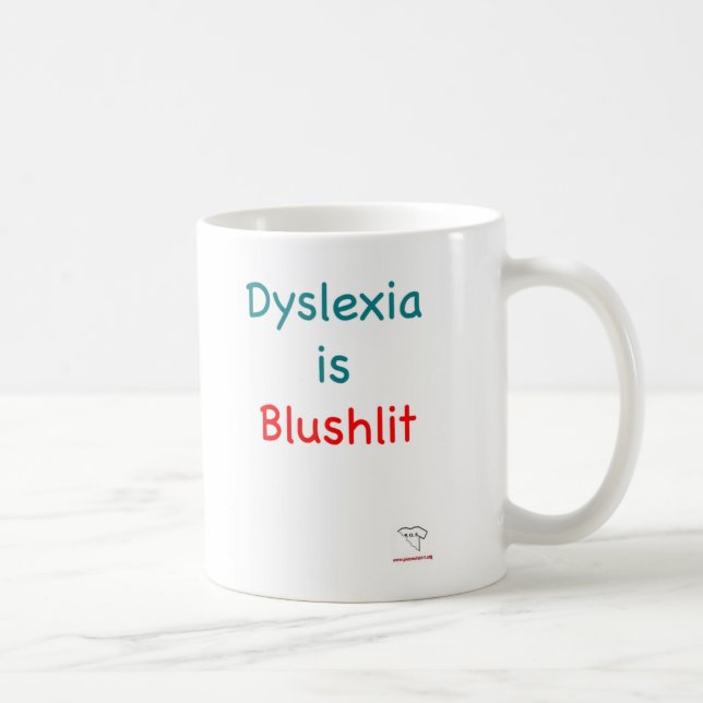 Café Taza de la dislexia (Derecha)