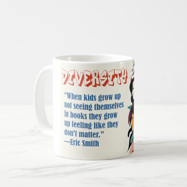 Café Taza de la diversidad (Anverso izquierdo)