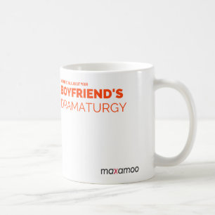 Café Taza de la dramática de su novio