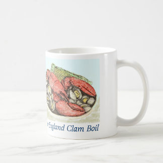 CAFÉ TAZA DE LA EBULLICIÓN DE LA ALMEJA DE NUEVA