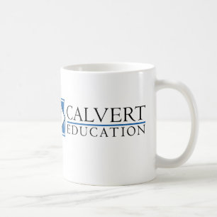 Café Taza de la educación de Calvert (blanca)