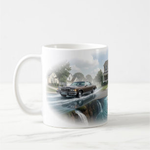 Café Taza de la Encrucijada de la Jubilación Tiempo y M