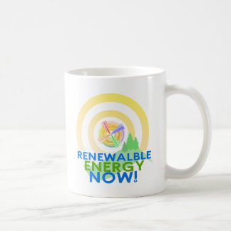 Café Taza de la energía renovable