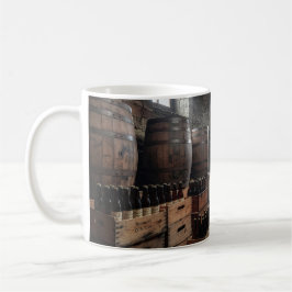 Café Taza de la escena cervecera de la bodega de barril