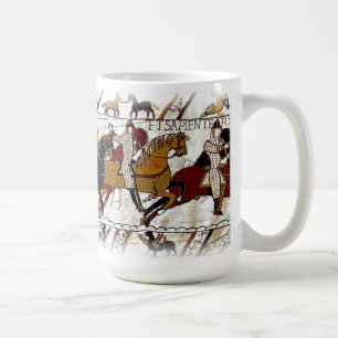 Café Taza de la escena de la tapicería de Bayeux