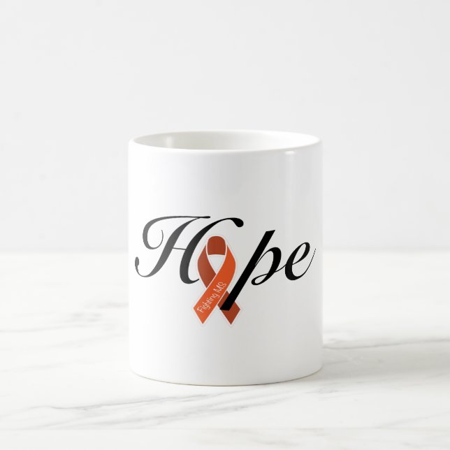 Café Taza de la esclerosis múltiple que lucha (Centro)