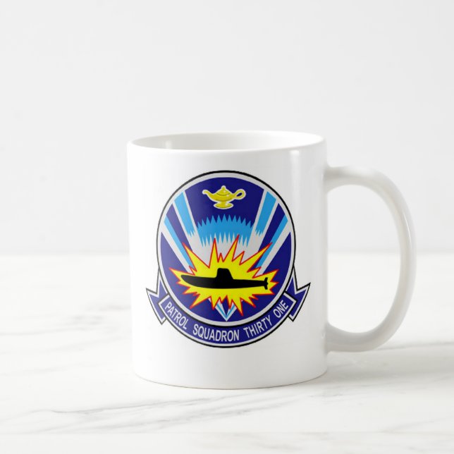 Café Taza de la escuadrilla VP-31 de la patrulla de la (Derecha)
