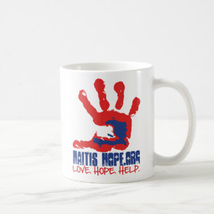 Café Taza de la esperanza de Haití