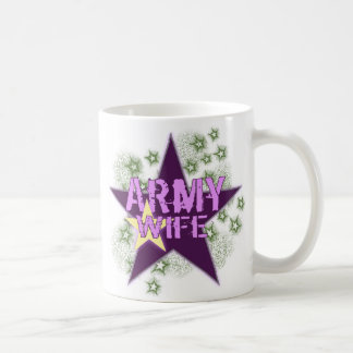 Café Taza de la esposa del ejército