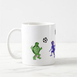 Café Taza de la estrella de fútbol