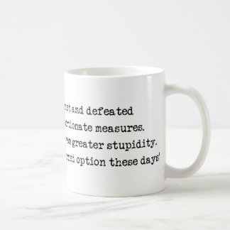 Café Taza de la estupidez