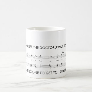 Café Taza de la etiqueta de la barbería