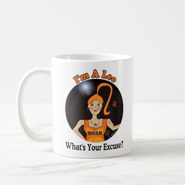 Café Taza de la excusa de Leo (Izquierda)