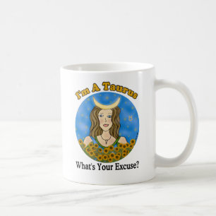 Café Taza de la excusa del tauro