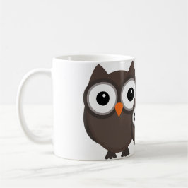 Café Taza de la familia del búho