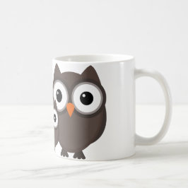 Café Taza de la familia del búho