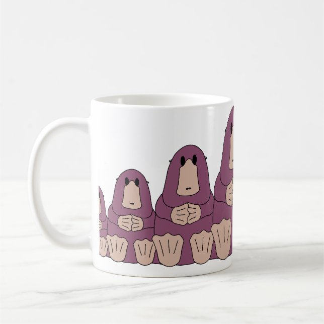 Café taza de la familia del platypus (Izquierda)