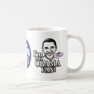 Café Taza de la fan de Obama