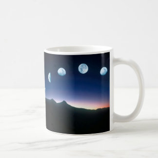 CAFÉ TAZA DE LA FASE DE LA LUNA