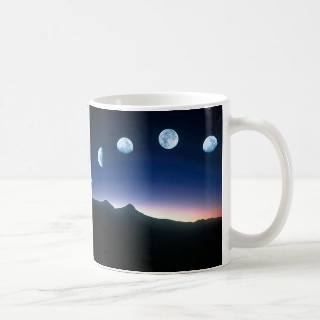 CAFÉ TAZA DE LA FASE DE LA LUNA (Derecha)