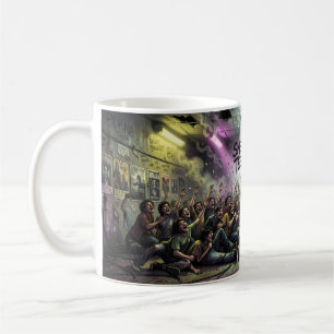 Café Taza de la fiesta de sótano de la rebelión juvenil