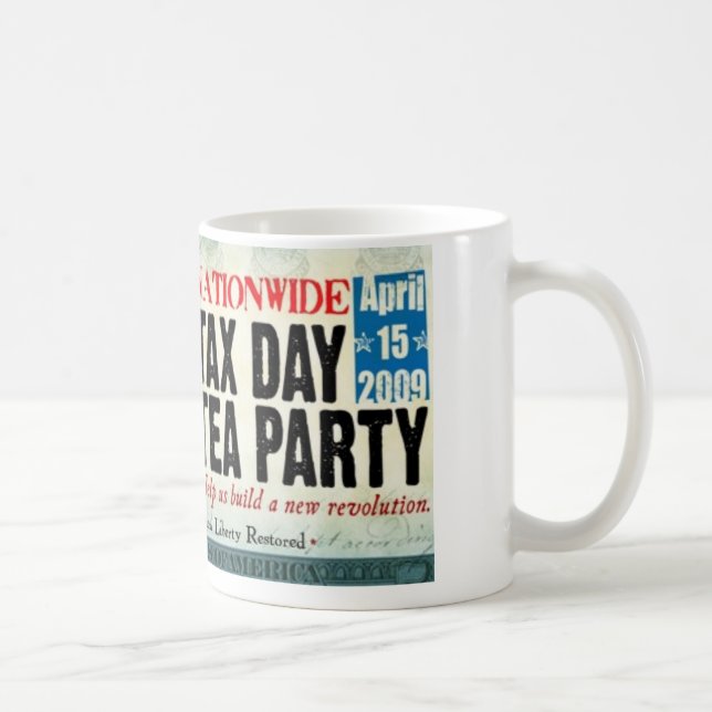 Café Taza de la fiesta del té (Derecha)