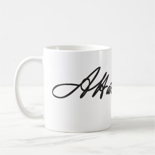 Café Taza de la firma de Alexander Hamilton