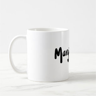 Café Taza de la firma de Margie mayos