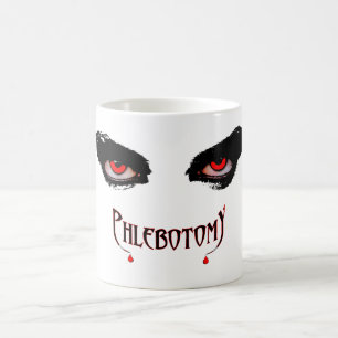 Café Taza de la flebotomía
