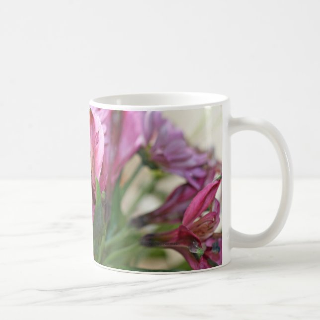 Café Taza de la flor (Derecha)