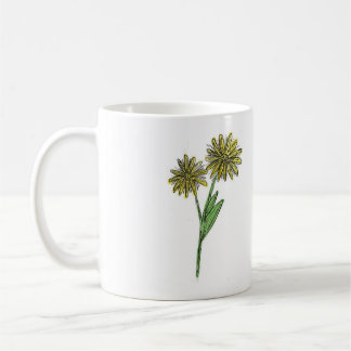 Café Taza de la flor