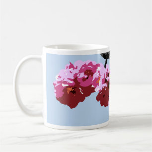 Café Taza de la flor de cerezo
