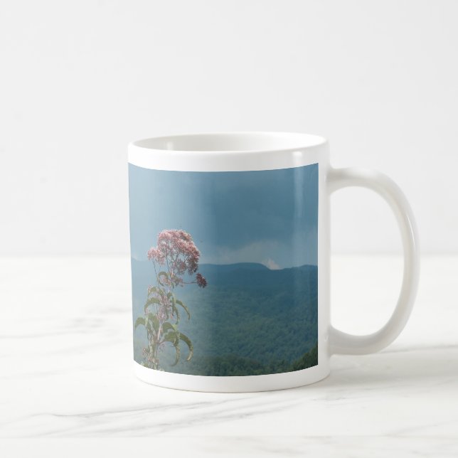 Café Taza de la flor de la montaña (Derecha)