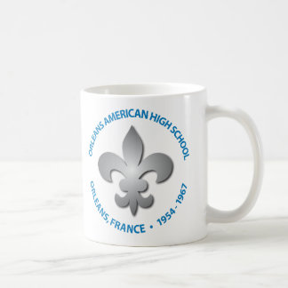 Café Taza de la flor de lis de OHS