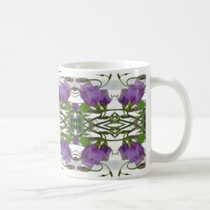 Café Taza de la flor de Lisianthus